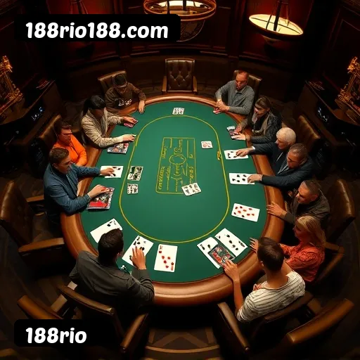 Jogos de Mesa Premium 188rio - Blackjack, Roleta, Baccarat